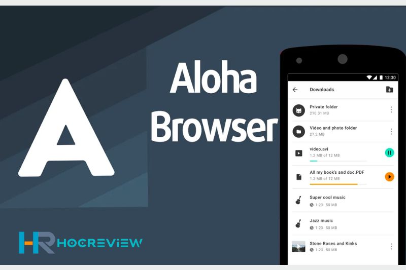 App down video trên IOS - Aloha Browser