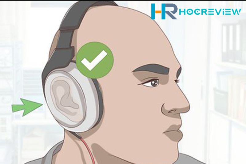 Cách đeo Headphone