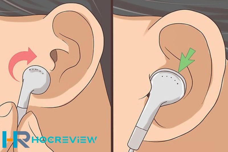 Cách đeo tai nghe Earbuds