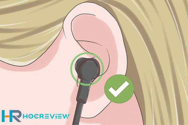 Cách đeo tai nghe In-ear