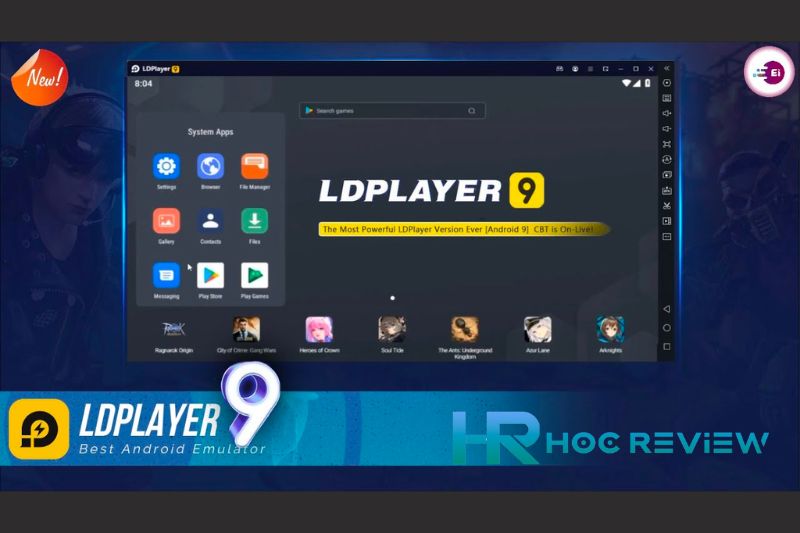 LDPlayer - phần mềm giả lập android nhẹ nhất cho pc