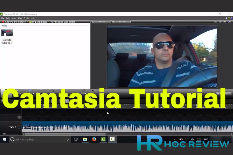 Phần mềm cắt video miễn phí Camtasia Studio 
