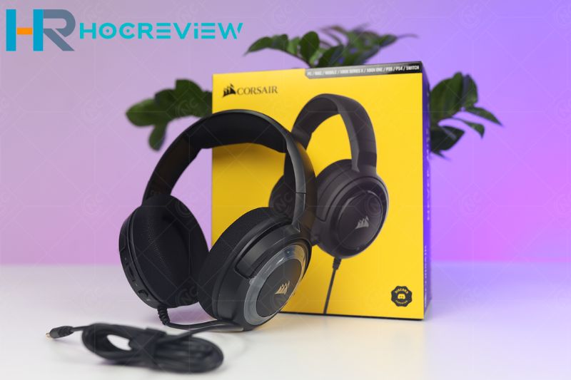 Tai nghe chụp tai Gaming Corsair HS35 Stereo Carbon