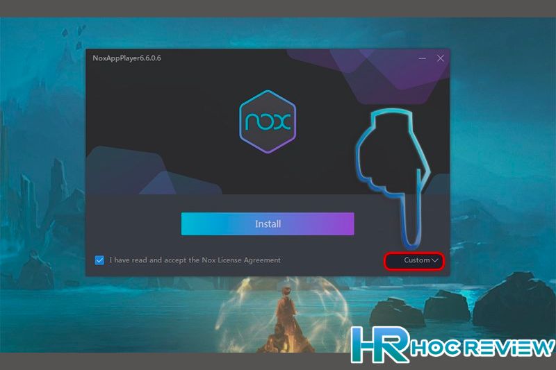 dong y roi install nox player