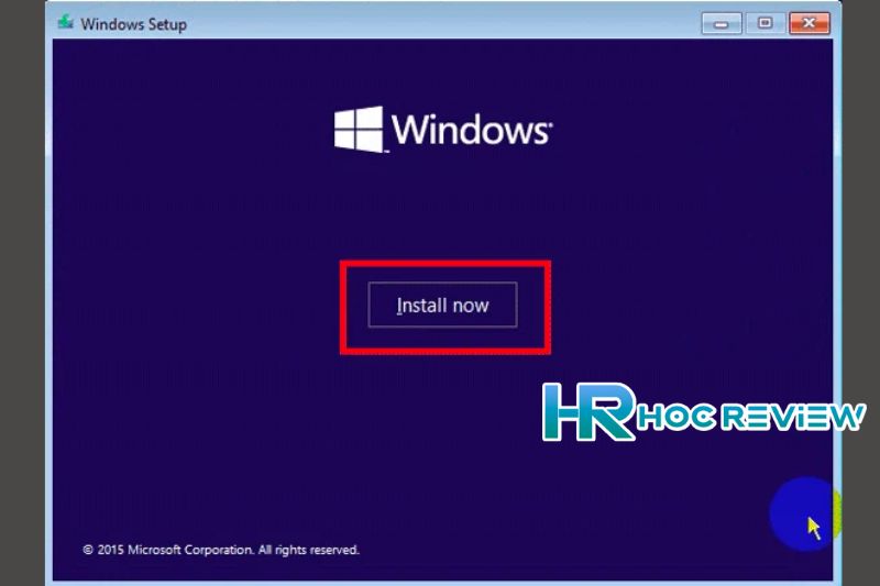 install now win10