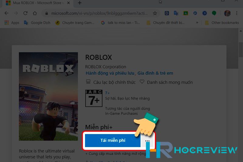 nhan vao tai mien phi roblox