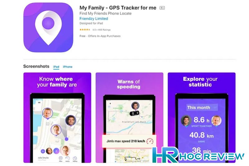 Phần mượt theo dõi dõi Smartphone apk My Family - GPS Tracker for me