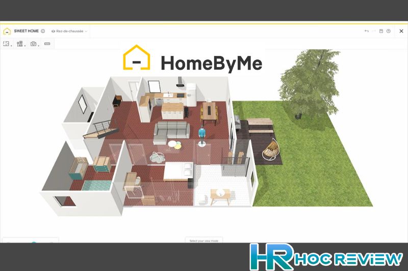 Phần mềm thiết kế nhà 3d bằng tiếng việt - HomeByMe 