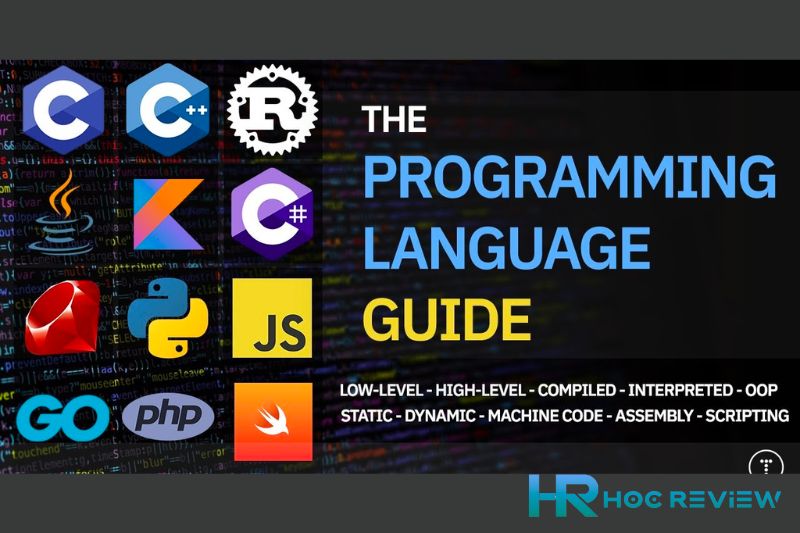 C , HTML, Java, Perl, PHP, Python và Visual Basic - Phần mềm ngôn ngữ lập trình.