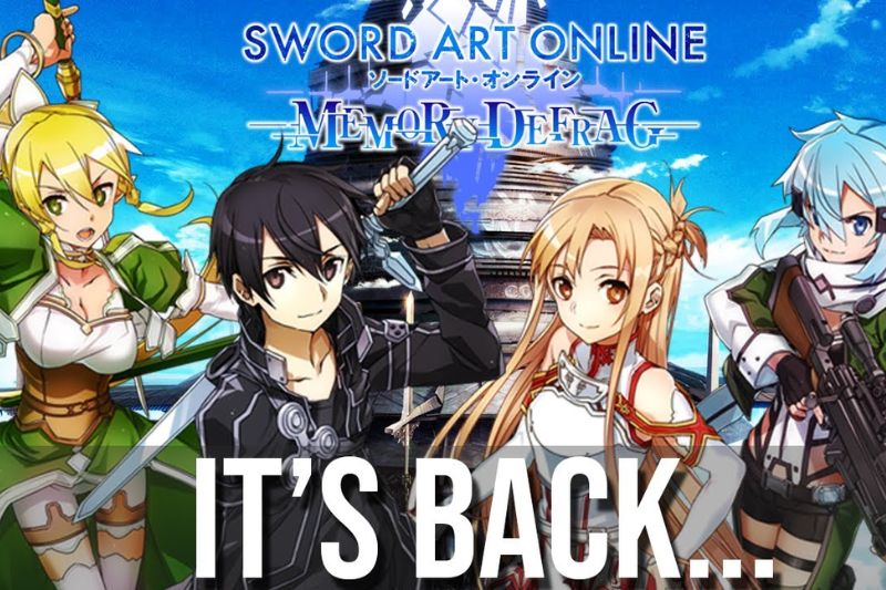 Sword Art Online Memory Defrag