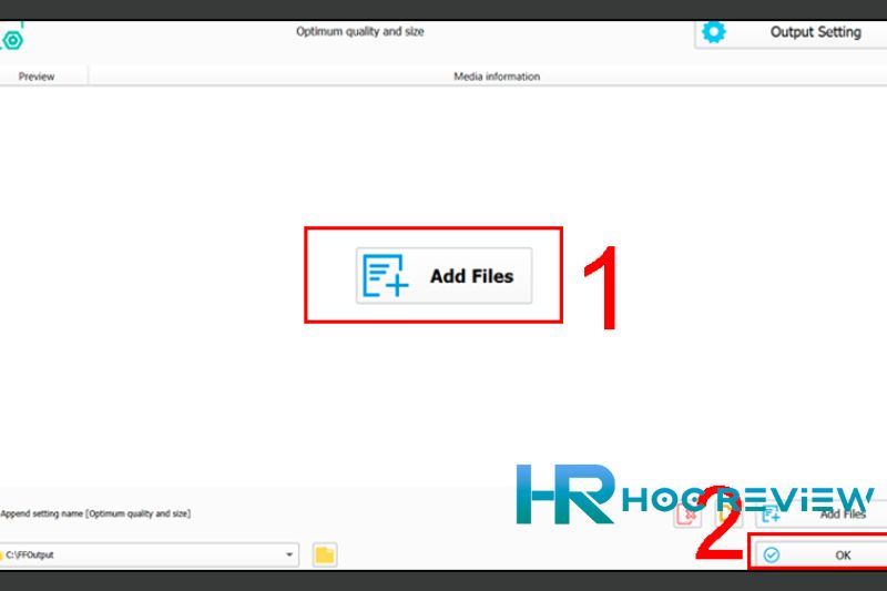 add files format factory