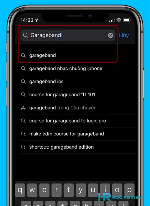Tải và cài đặt ứng dụng GarageBand trên iPhone của bạn.