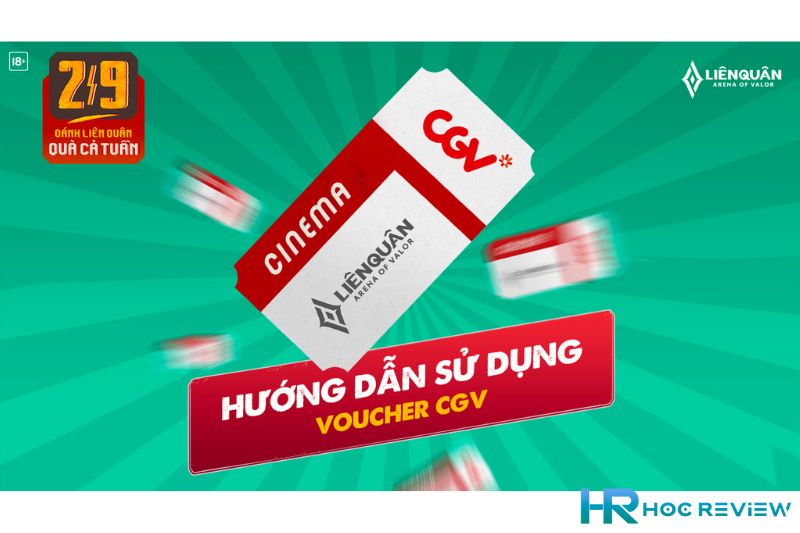 Các loại mã giảm giá CGV