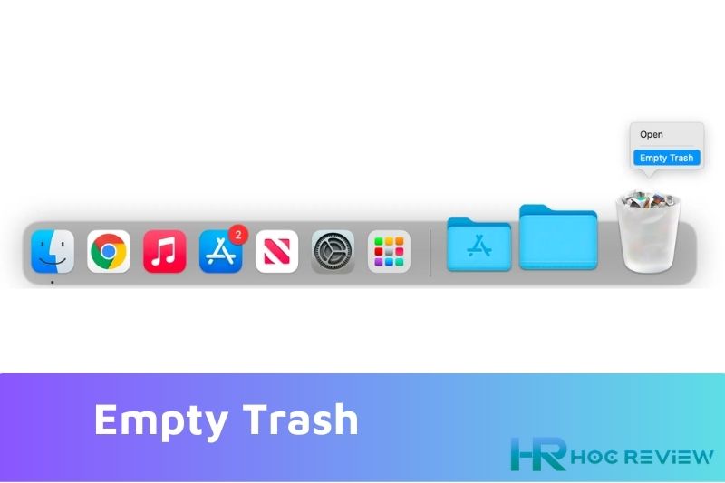 Empty Trash app macbook