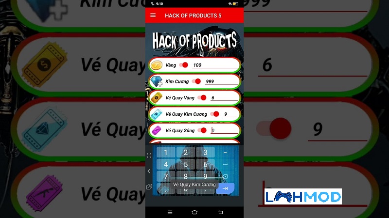 Khám phá bộ tính năng cơ bản của Hack Of Products 5 (2023)