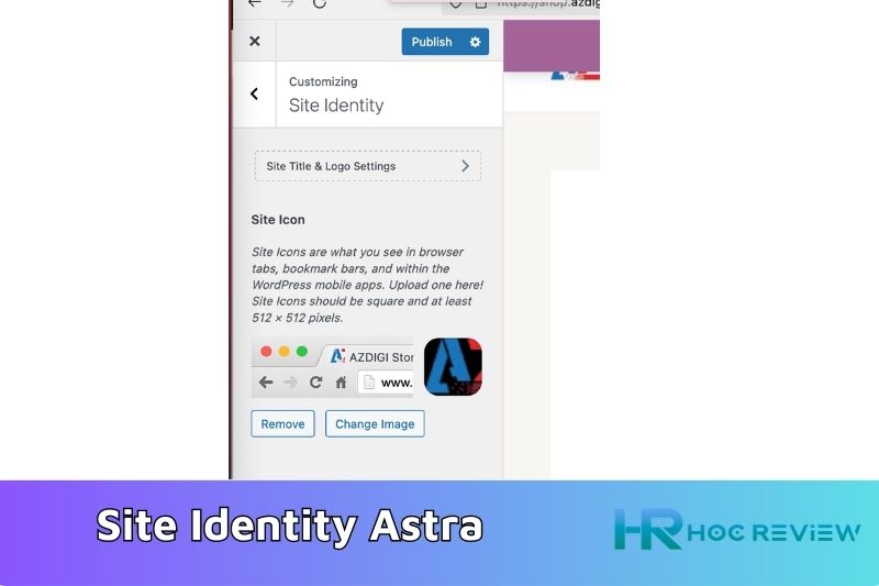 Site Identity Astra