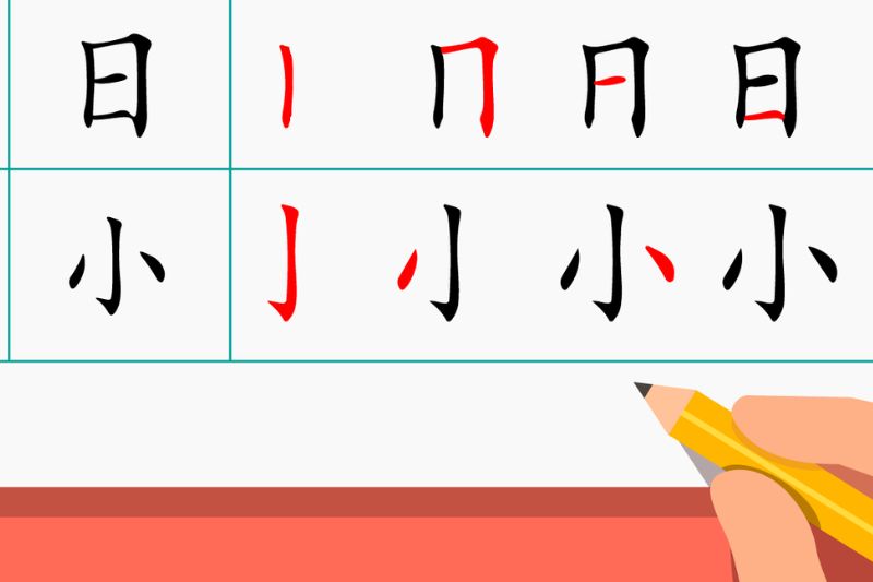 Chinese Strokes Order