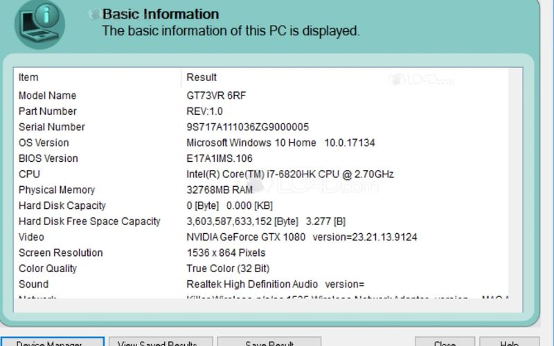 phan mem Toshiba Storage Diagnostic Tool