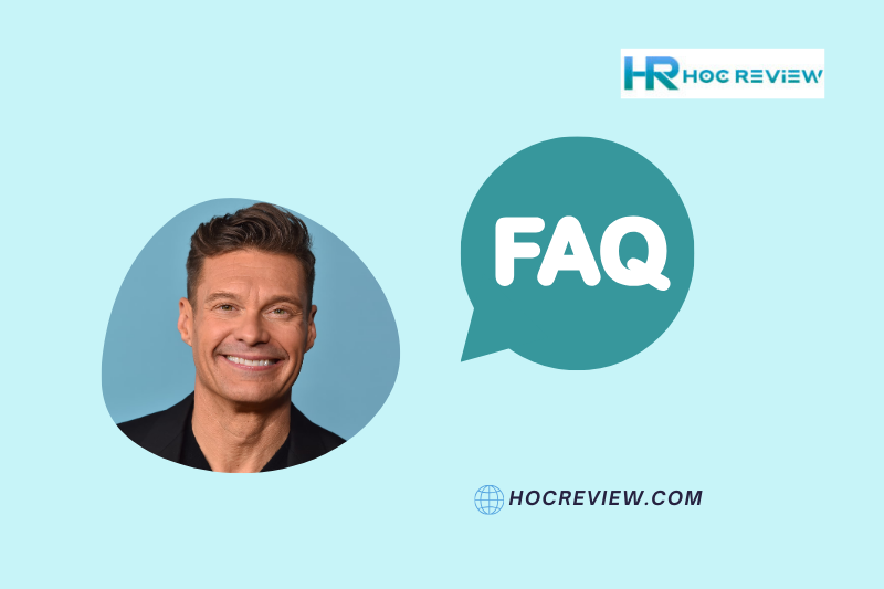 FAQs About Ryan Seacrest