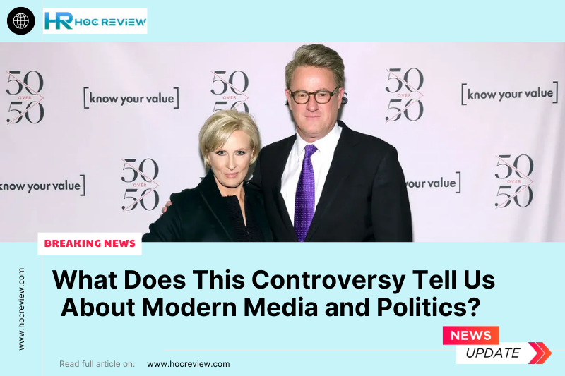 What Does This Controversy Tell Us About Modern Media and Politics?